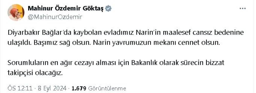 Kayıp Narin’in 19’uncu günde, derede cansız bedeni bulundu (4)