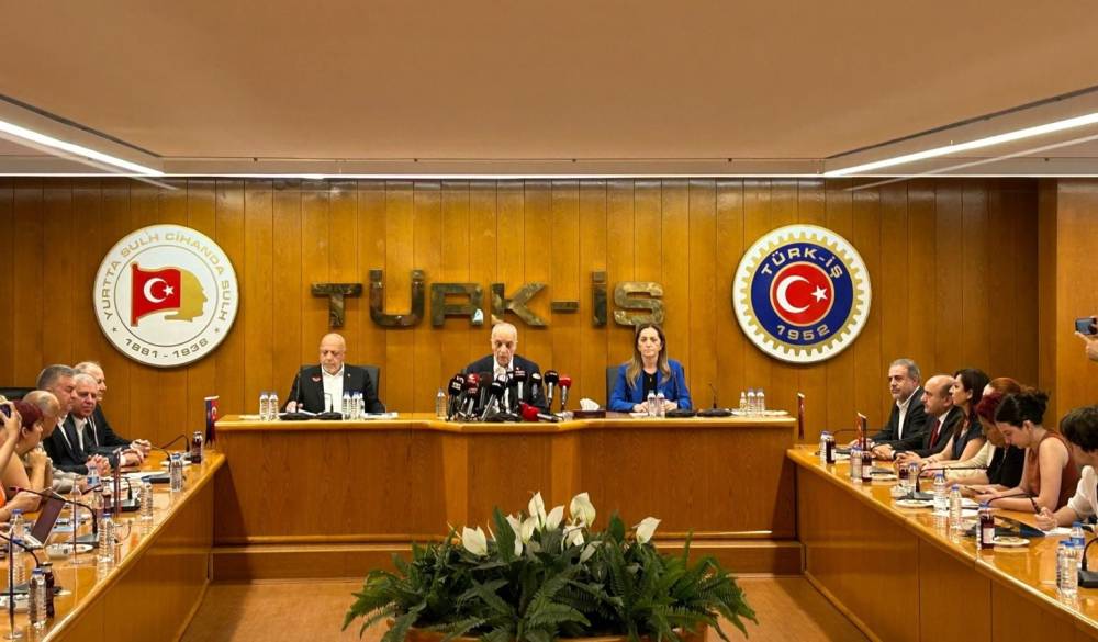 Türk-İş, Hak-İş ve DİSK'ten 10 maddelik bildiri