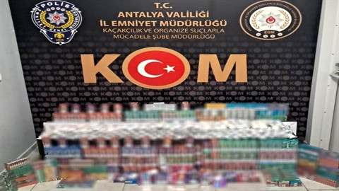 Antalya'da 26 bin 500 litre kaçak akaryakıt ele geçirildi