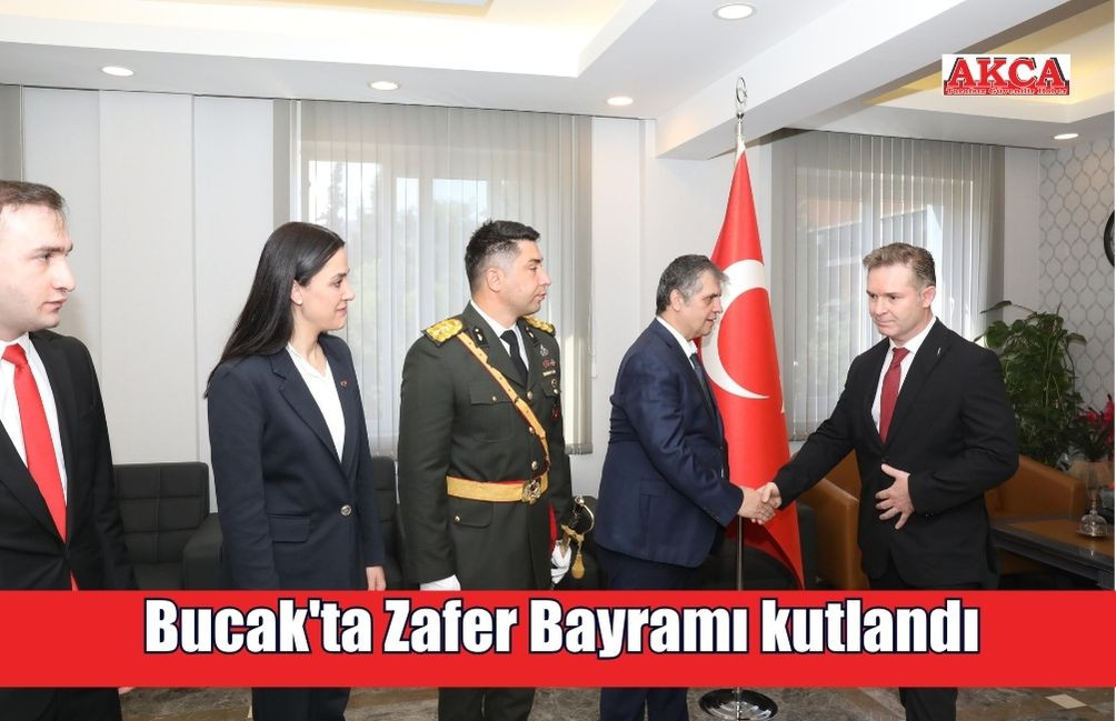 BUCAK'TA ZAFER BAYRAMI KUTLANDI