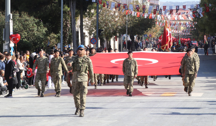 Burdur'da 29 Ekim coşkusu