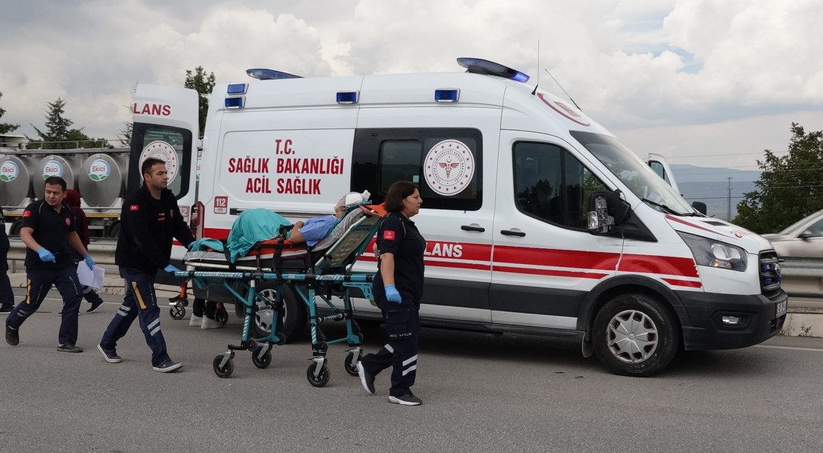 Burdur'da zincirleme kaza: 5 yaralı