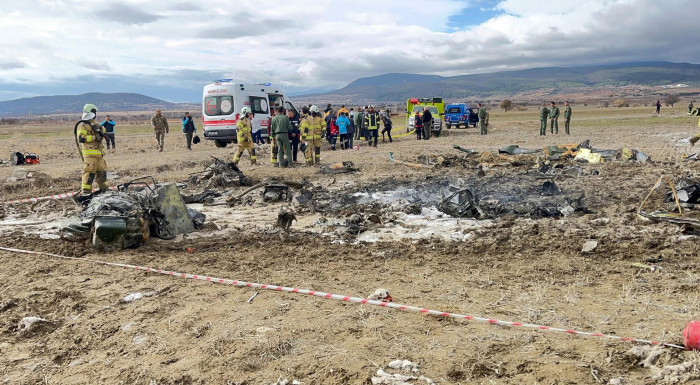 Isparta'da askeri helikopter düştü: 5 şehit, 1 yaralı