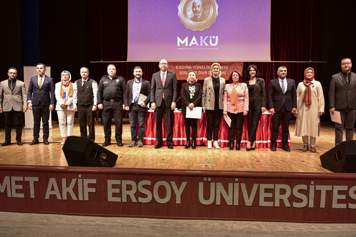 MAKÜ'de ‘Kadına Yönelik Şiddetle Mücadele Paneli’ Düzenlendi